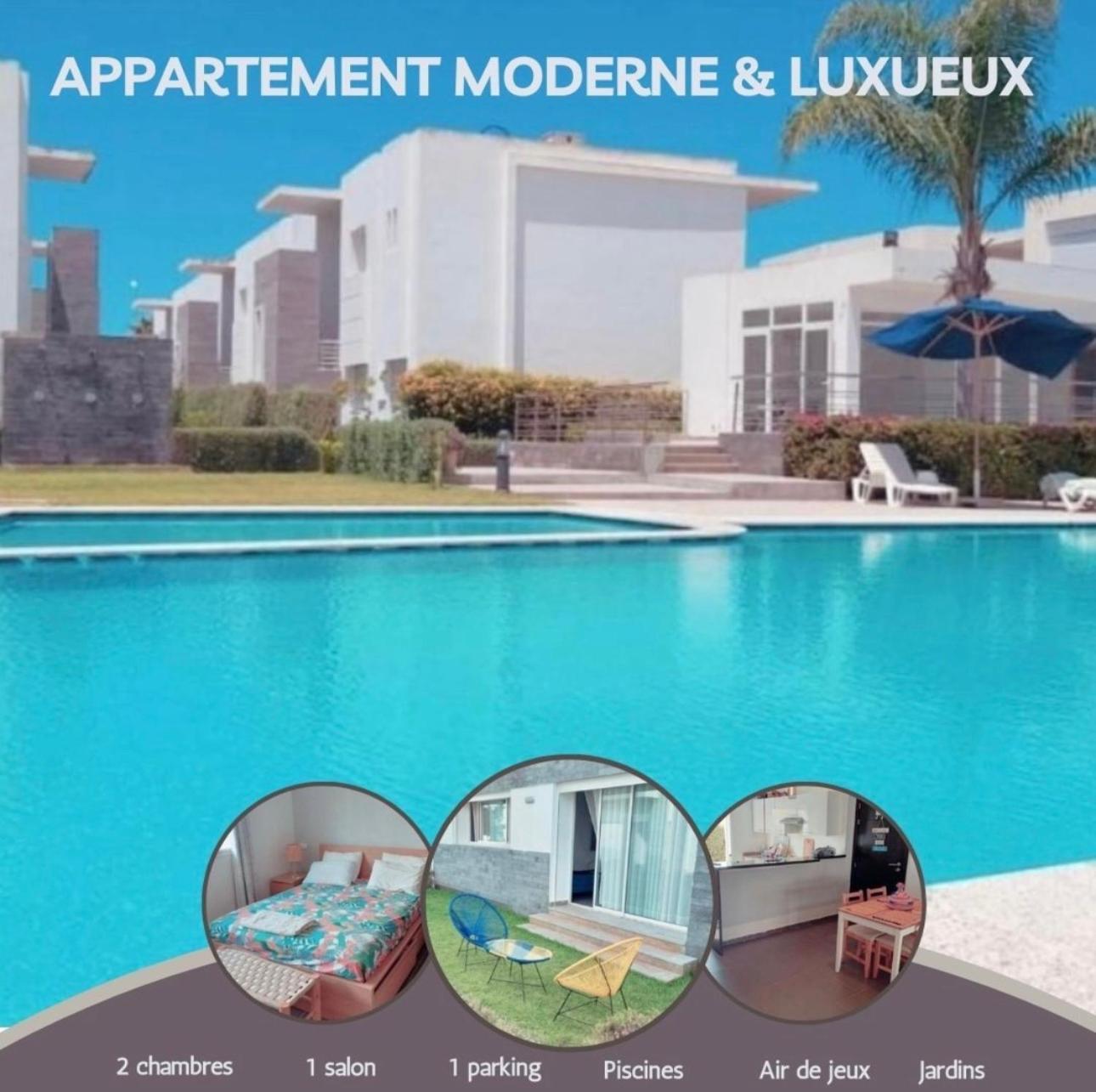 Appartement Luxueux Et Moderne A Sidi Rehal Dar Hamida Bagian luar foto